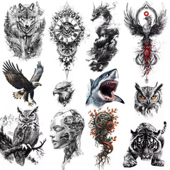 1020 Realism Tattoo Designs (PNG Format)