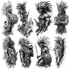 740 Chicano Tattoo Designs (PNG Format)