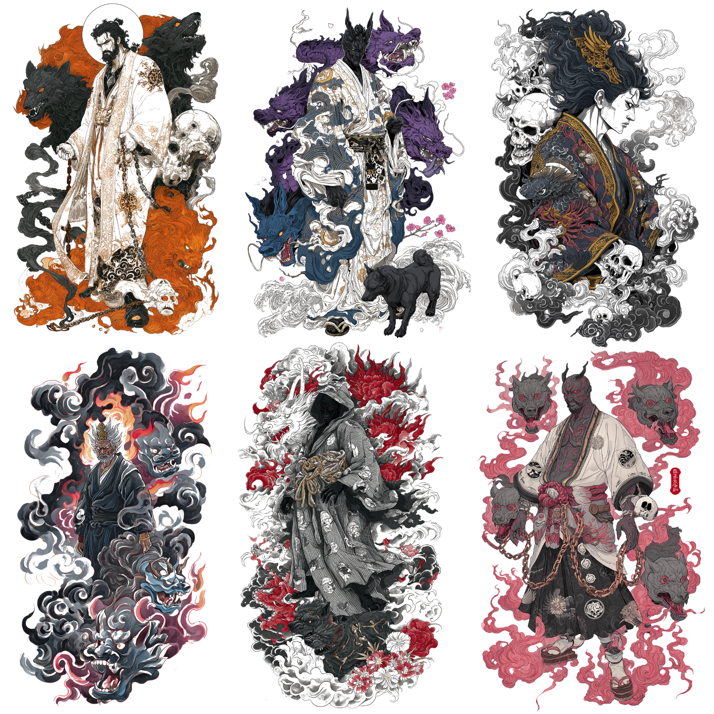 95 Hades Tattoo Designs Bundle | 4K PNG Collection