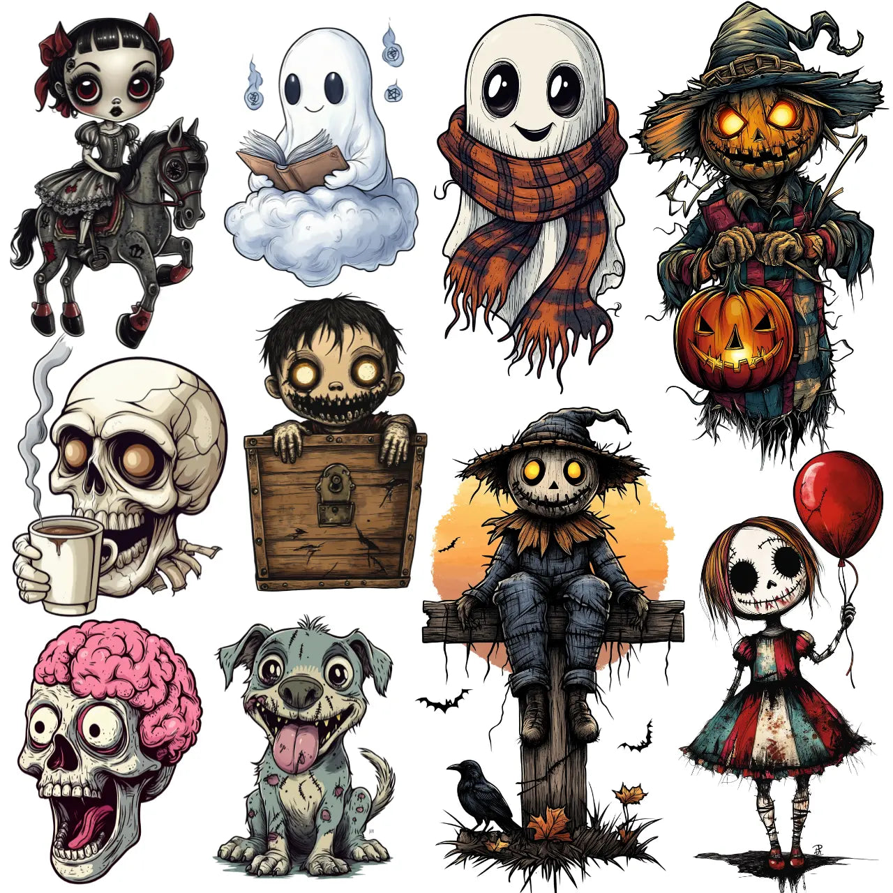 820 New School Tattoo Designs (PNG Format)