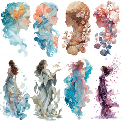 65 Aphrodite Tattoo Designs Bundle | 4K PNG