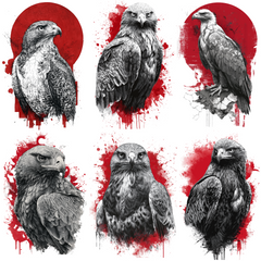 Eagle Tattoo Design Bundle — 90 Files | 4K PNG Collection