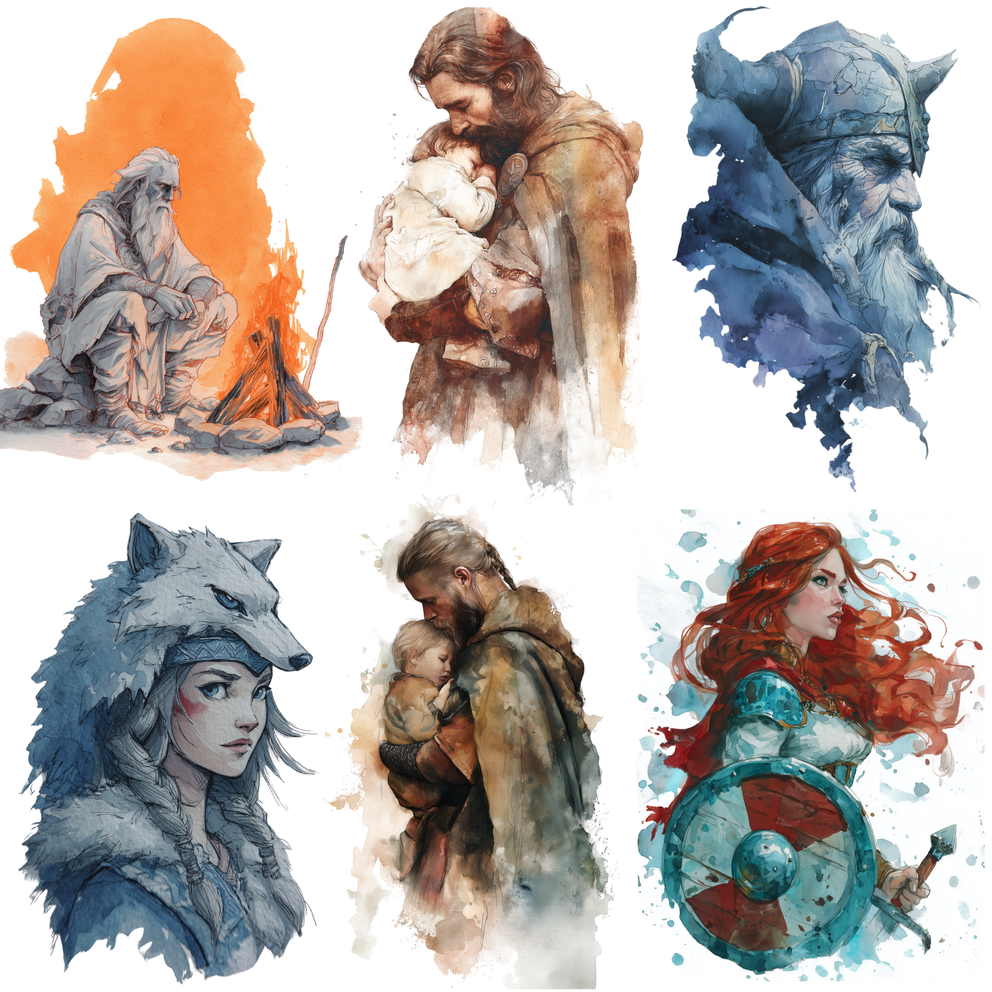 Viking Tattoo Design Bundle — 155 Files | 4K PNG Norse Art Collection
